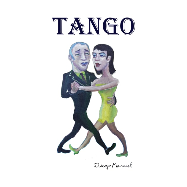 Tango dancers by diegomanuel