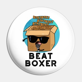 Beat Boxer Cute Beatboxer Box Pun Pin