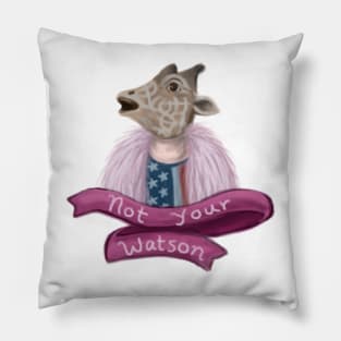 Todd is Not Your Watson Pillow