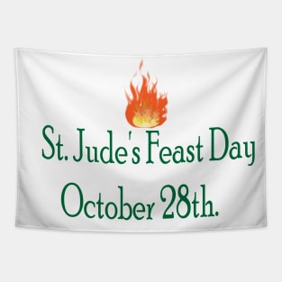 Saint Jude Feast Day October 28th Tapestry