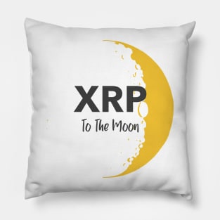 XRP To The Moon Pillow