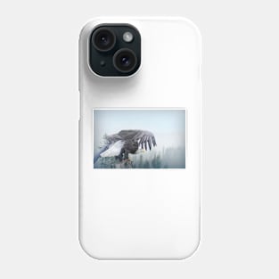 Bald Eagle Taking Off Phone Case