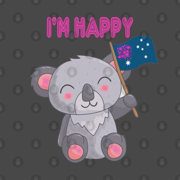 Cute Koala Animals Lover by JeffDesign