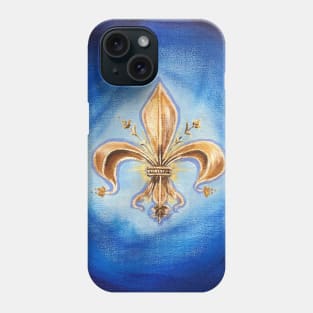 Fleur de Lis Art Phone Case