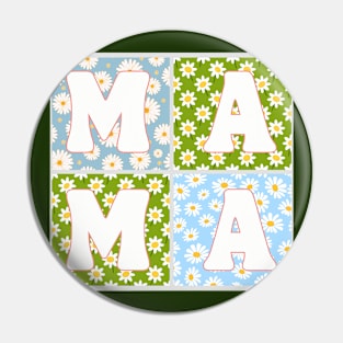 Retro Boho Mama Pin