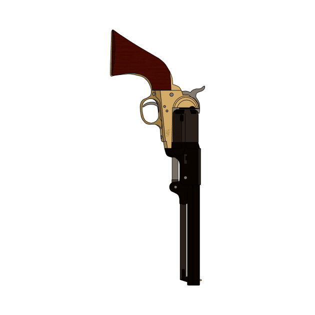 Griswold'ish Revolver by J. Rufus T-Shirtery