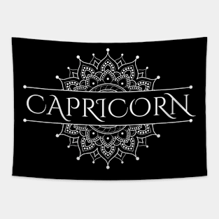 Capricorn Mandala Tapestry