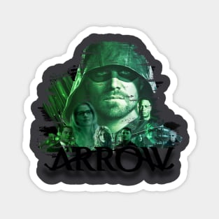 Arrow: A Family of Heroes Magnet