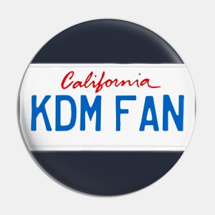 California KDM Fan Pin