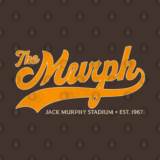 THE MURPH Defunct Jack Murphy Stadium Tribute Font by darklordpug