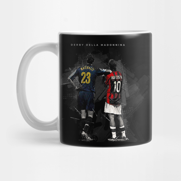 Materazzi Rui Costa Derby Della Madonnina Derby Della Madonnina Mug Teepublic Rui costa governador, portal da ufrn. teepublic