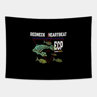 Redneck Heartbeat Emerald Coast Panama Florida Tapestry