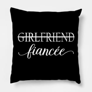 Girlfriend Fiancee Boyfriend Fiance Couple Matching Pillow