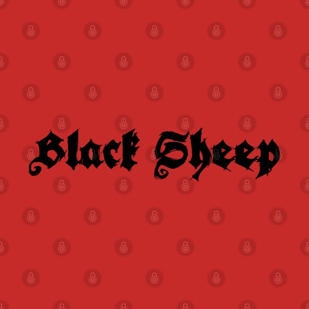 Black Sheep by Wyrd Merch