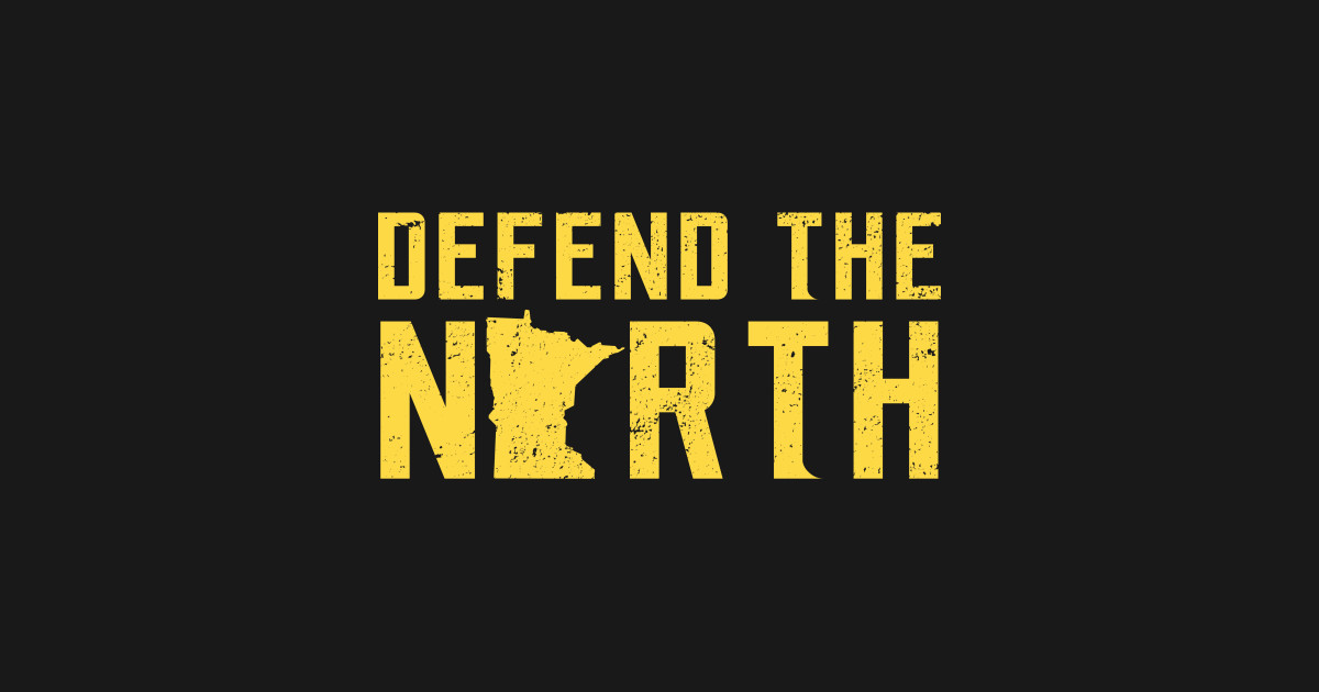 Skol Defend the North Nordic Battle Cry Minnesota Pegatina