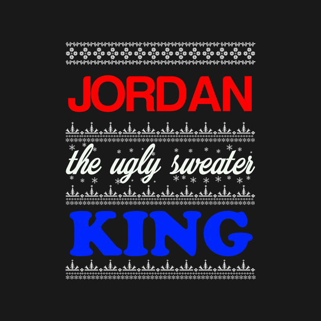 JORDAN the Ugly Sweater King> Happy Holidays by CoolApparelShop