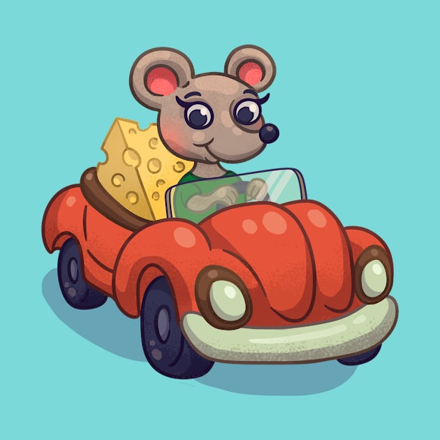 Mouse in the car by Guyshulia