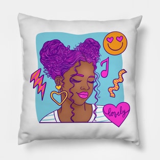 Lovely Curly Pillow