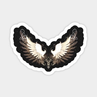 Light Wings ( White Wings ) Magnet