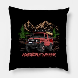 Land Cruiser Adventure Seeker - Pink Pillow