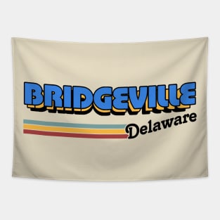 Bridgeville, Delaware / / Retro Style Design Tapestry