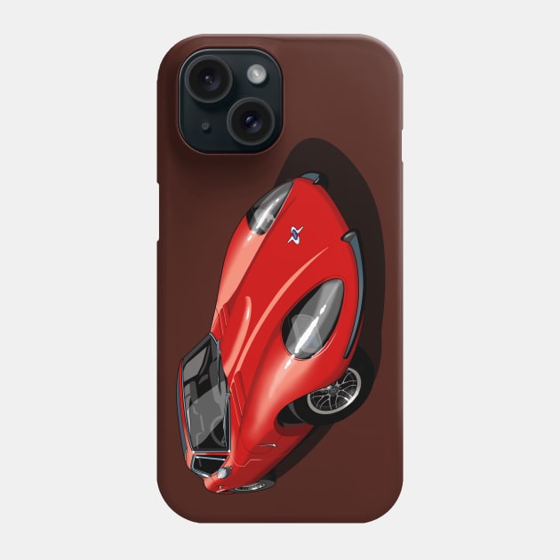 Marcos 3 litre in red Phone Case by candcretro