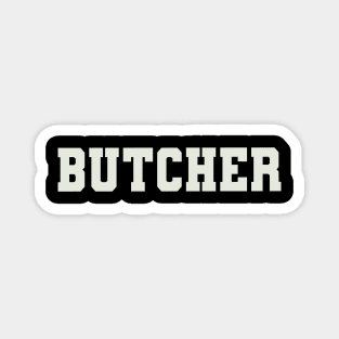 Butcher Word Magnet