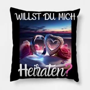 Marriage Proposal For Wedding Or Engagement - Romantic Gift Idea Pillow