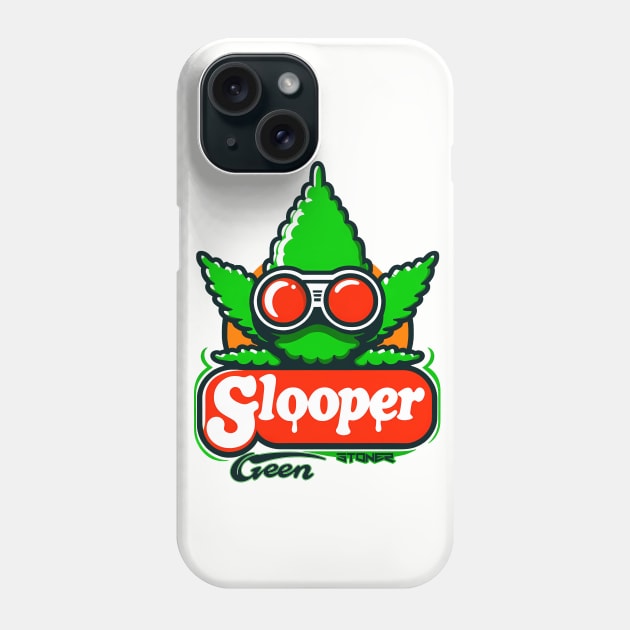 Glooper Weed. "Stoner" Phone Case by Invad3rDiz
