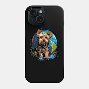 Yorkshire Terrier Earth Day Phone Case