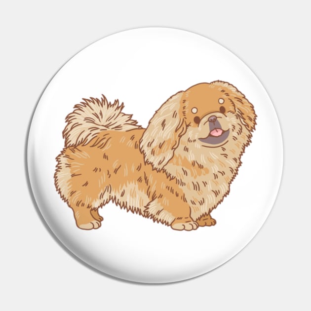 Pekingese Pin by Csieben