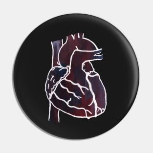 Gouached Heart Pin