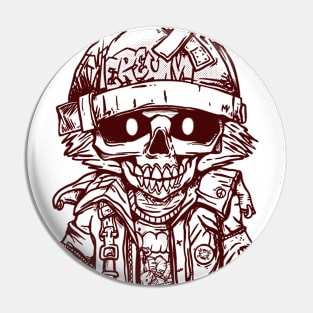 skull boy ink2 Pin