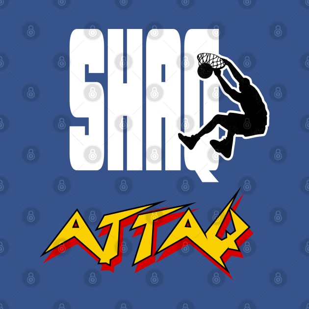 Shaq Attaq by Buff Geeks Art