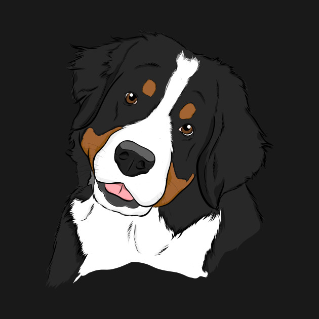 Disover Bernese Mountain Dog - Bernese Mountain Dog - T-Shirt