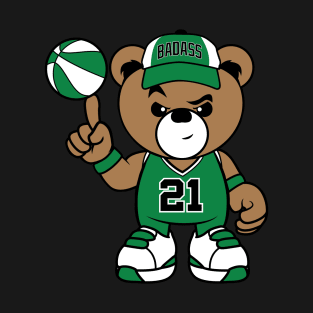 basketball teddy bear T-Shirt