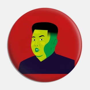 Kim Jong Un 2 Pin