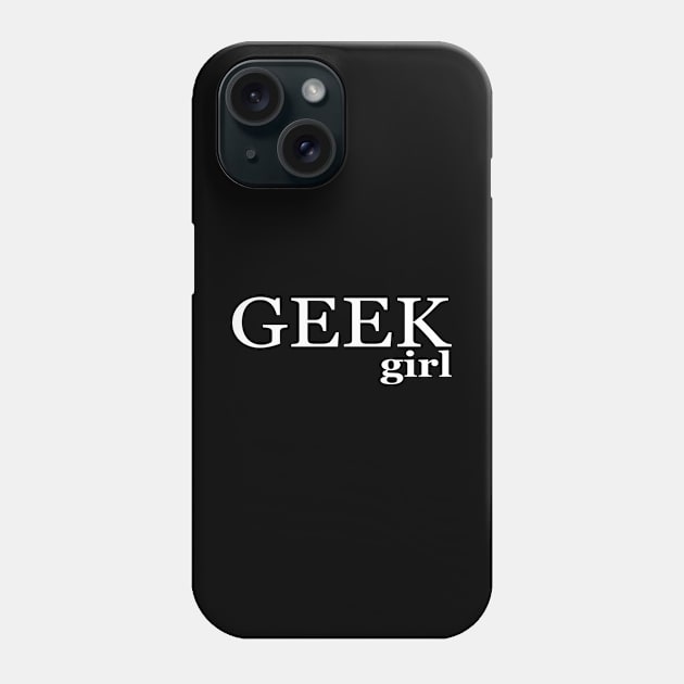 Geek Girl Phone Case by ExtraExtra