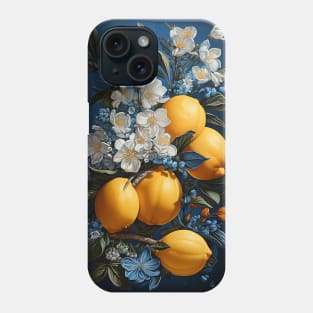 Sicilian,Italian,summer,tiles,citrus,mosaic,majolica art Phone Case