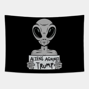 Aliens Against Trumps Tapestry