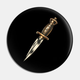 Traditional dagger tattoo Pin