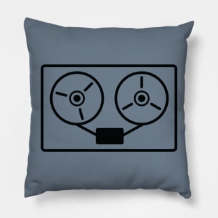 Reel to Reel Tape for Electronic Musician Pillow