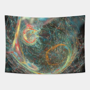 Neuro Link Imitation Tapestry