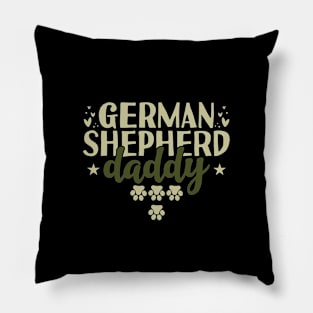 German Shepherd Daddy Pillow