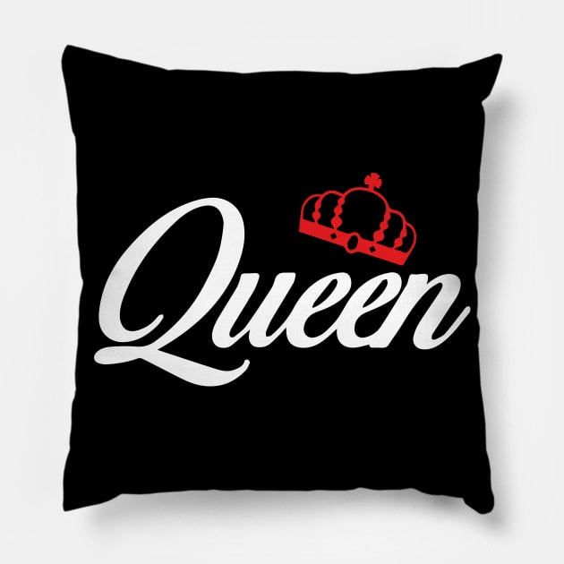 queen and king couple Pillow by youki