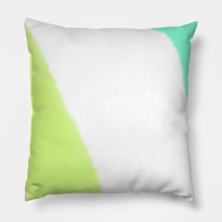 Green yellow abstract texture background Pillow