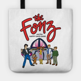 The Fonz Cartoon Tote