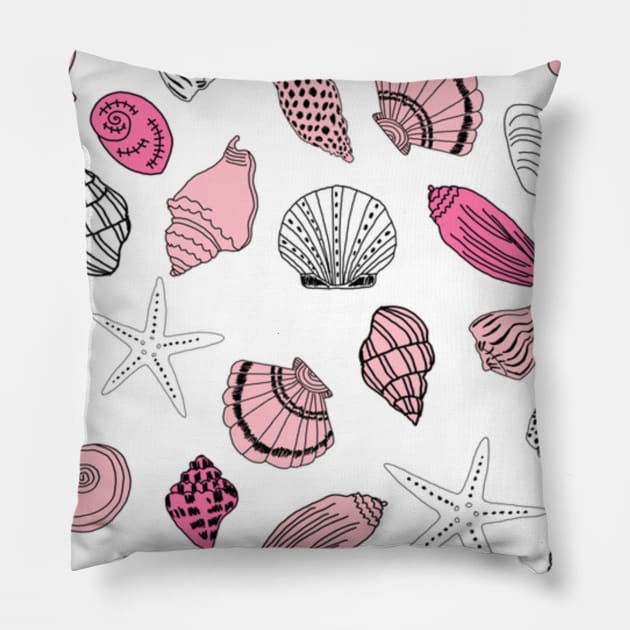 seashell Pillow by PREMIUMSHOP