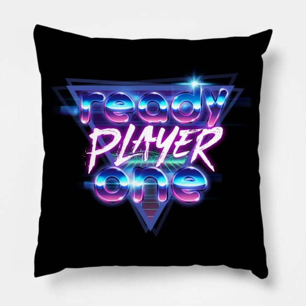 Ready Player One Pillow by redbaron_ict