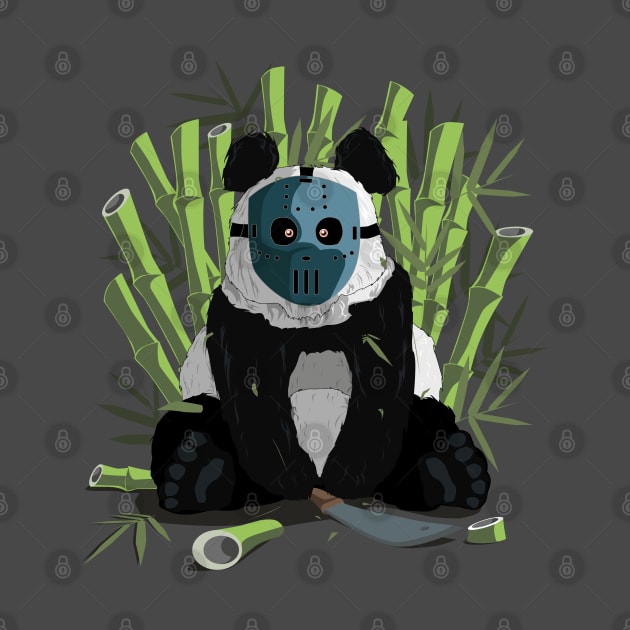 Bamboo serial killer Panda by CrimsonsDesign